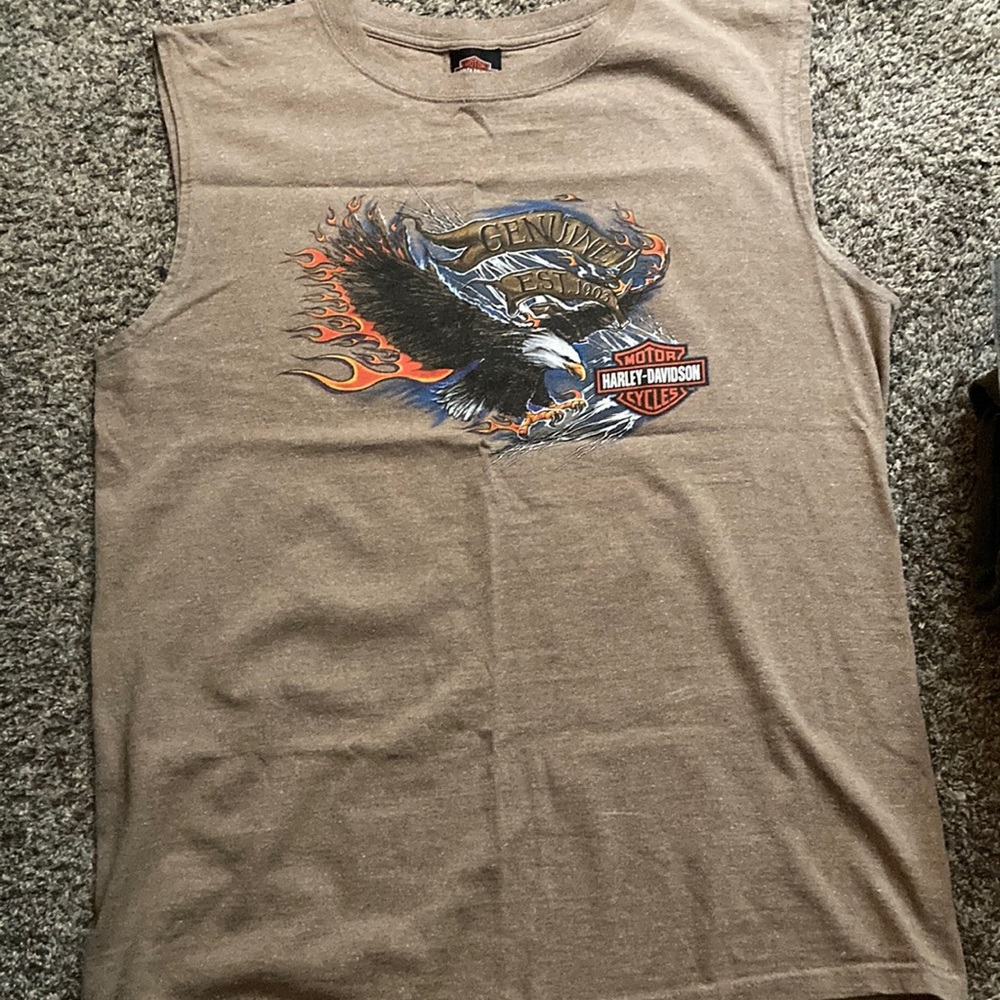 Harley Davidson size large tank top
